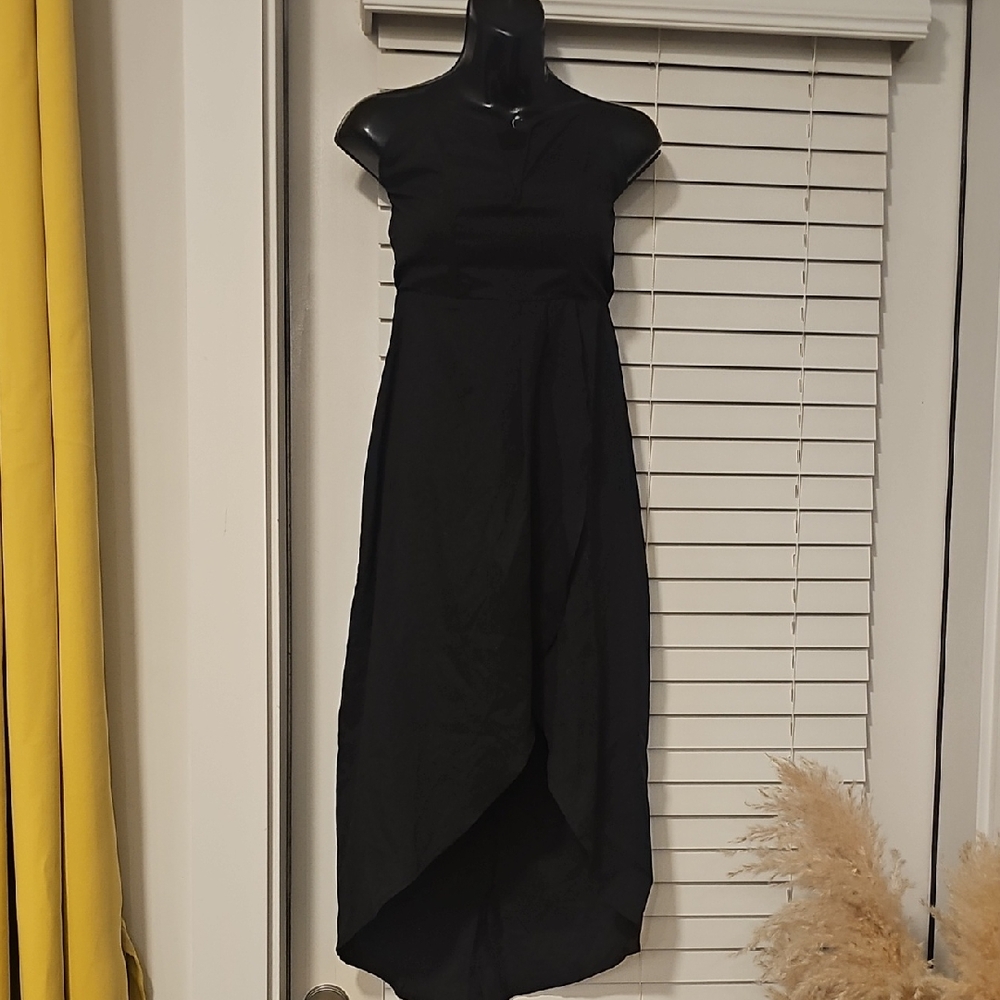 Rehab Black High Low Dress